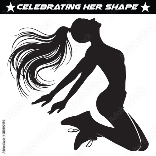 Celebrating Her Shape with Body Positivity and Confidence Through Self-Love and Empowerment