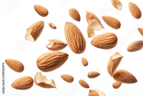 Wallpaper Mural Almonds backgrounds food seed Torontodigital.ca