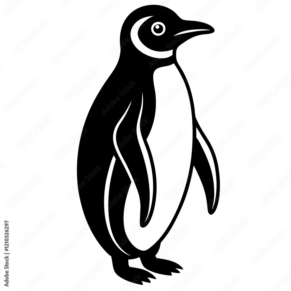 Naklejka premium penguin