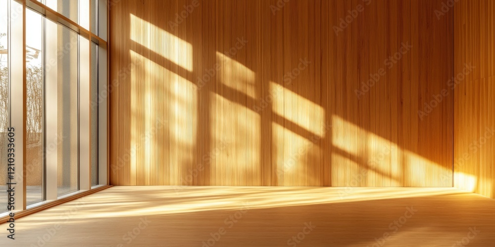Obraz premium Modern Sunlit Interior Room