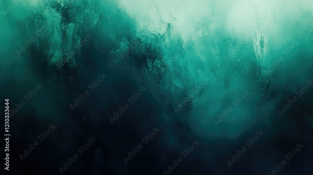 Fototapeta premium Abstraction of Underwater Scene