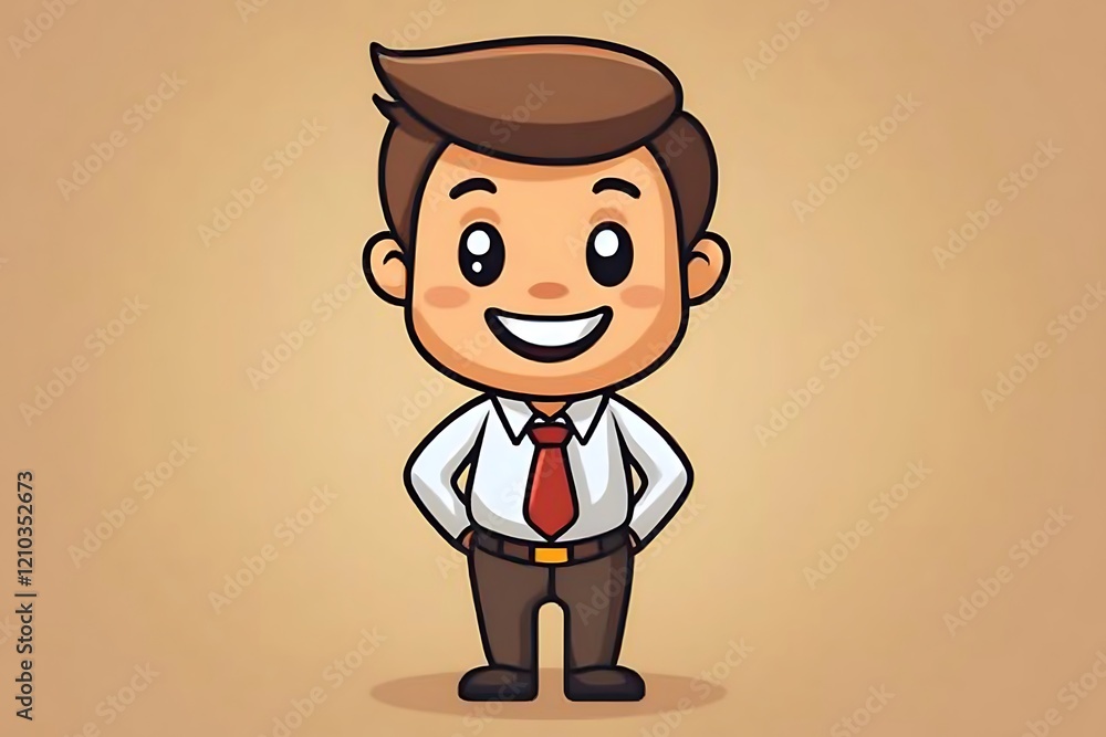 Cute Smiling Businessman Clipart Cute Smiling Businessman Clipart