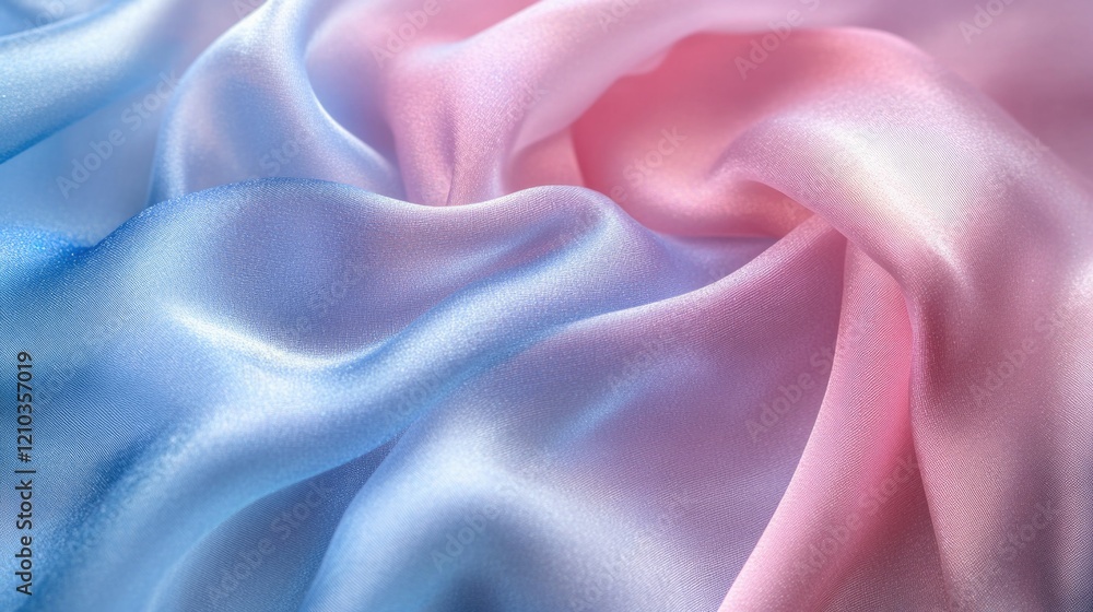 Fototapeta premium Vibrant Tapestry of Waterfall Fabric