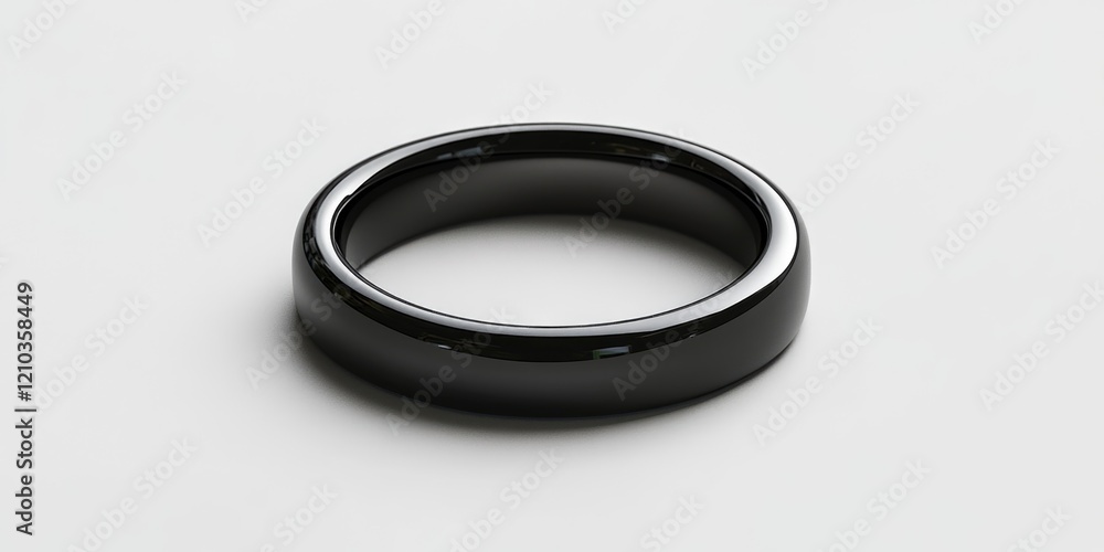 Black and Gold Ring - Engagement Accessory Black and Gold Ring - Engagement Accessory