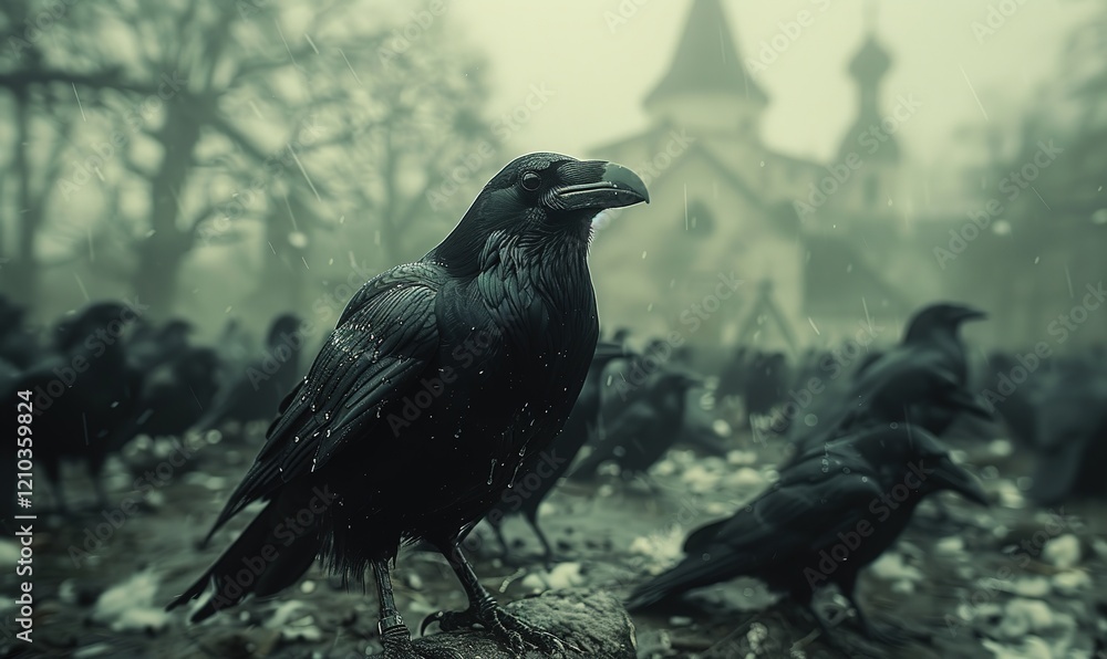 flock of crows flock of crows