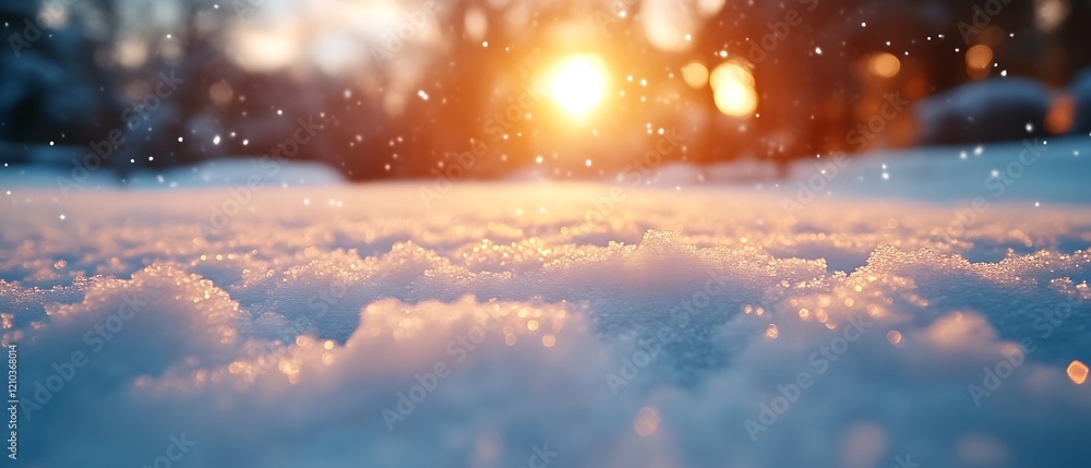 Sunset over snowy landscape. (1) Sunset over snowy landscape. (1)