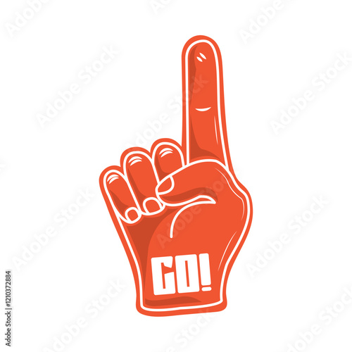 baseball championship foam finger