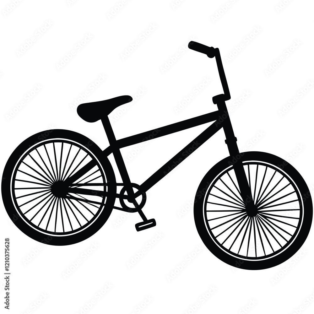 Classic Bicycle Vector Illustration – Minimalist Design Classic Bicycle Vector Illustration – Minimalist Design