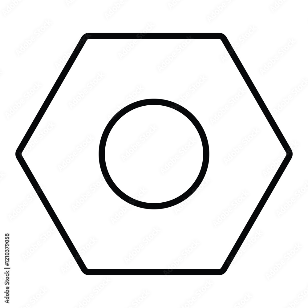 Hexagonal Nut