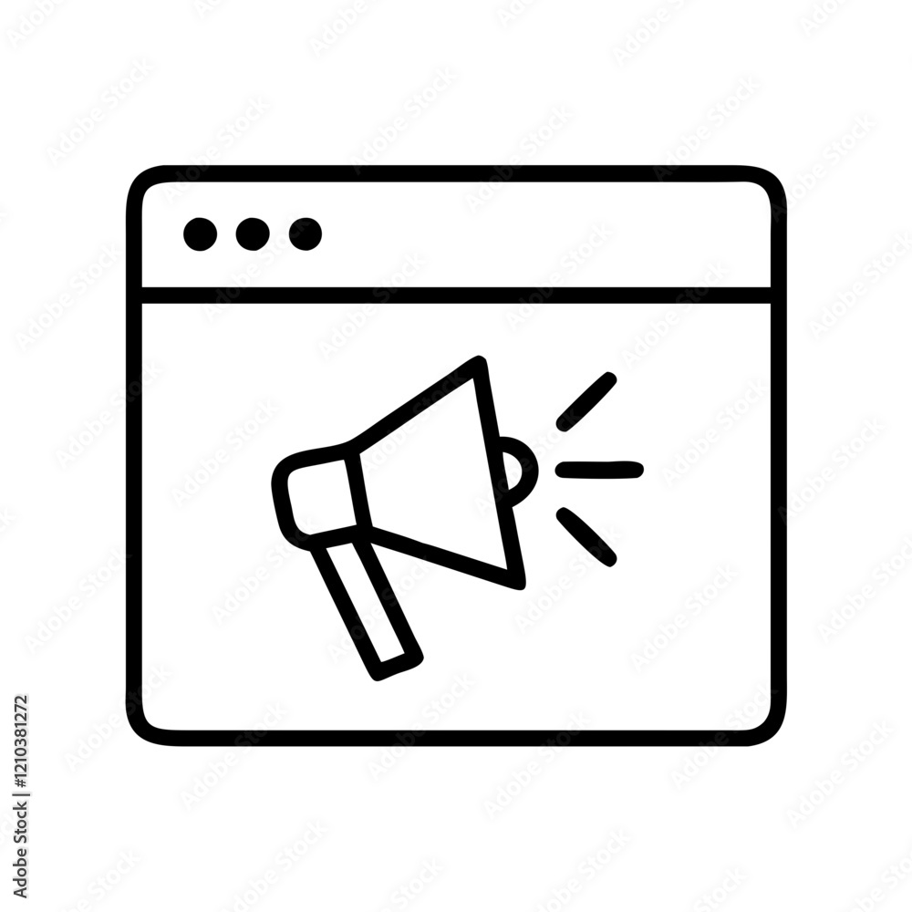popup ad icon, popup ad line art - simple line art of popup ad, perfect for popup ad logos and icons popup ad icon, popup ad line art - simple line art of popup ad, perfect for popup ad logos and icons