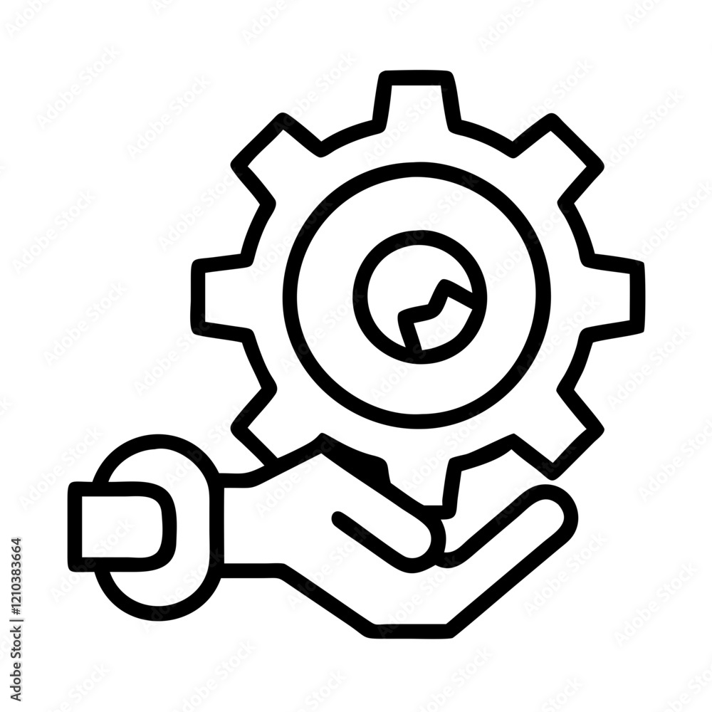 predictive maintenance icon, predictive maintenance line art - simple line art of predictive maintenance, perfect for predictive maintenance logos and icons predictive maintenance icon, predictive maintenance line art - simple line art of predictive maintenance, perfect for predictive maintenance logos and icons