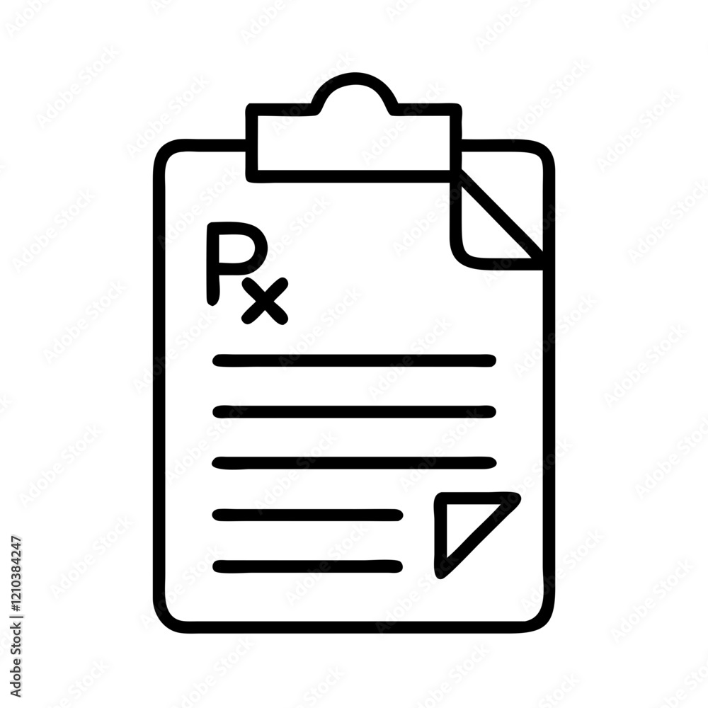 prescription refill icon, prescription refill line art - simple line art of prescription refill, perfect for prescription refill logos and icons prescription refill icon, prescription refill line art - simple line art of prescription refill, perfect for prescription refill logos and icons
