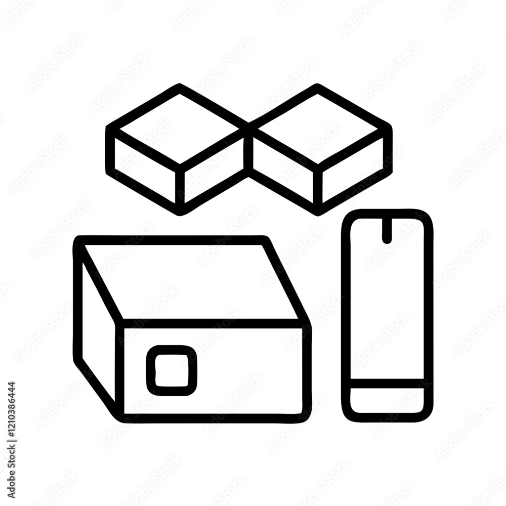 product bundle icon, product bundle line art - simple line art of product bundle, perfect for product bundle logos and icons product bundle icon, product bundle line art - simple line art of product bundle, perfect for product bundle logos and icons