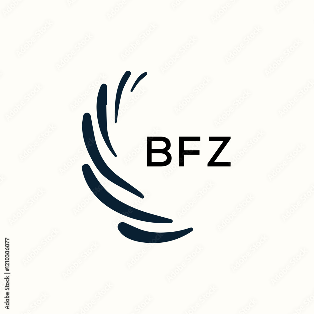 Initial Letter BFZ Logo Icon Design Template Initial Letter BFZ Logo Icon Design Template