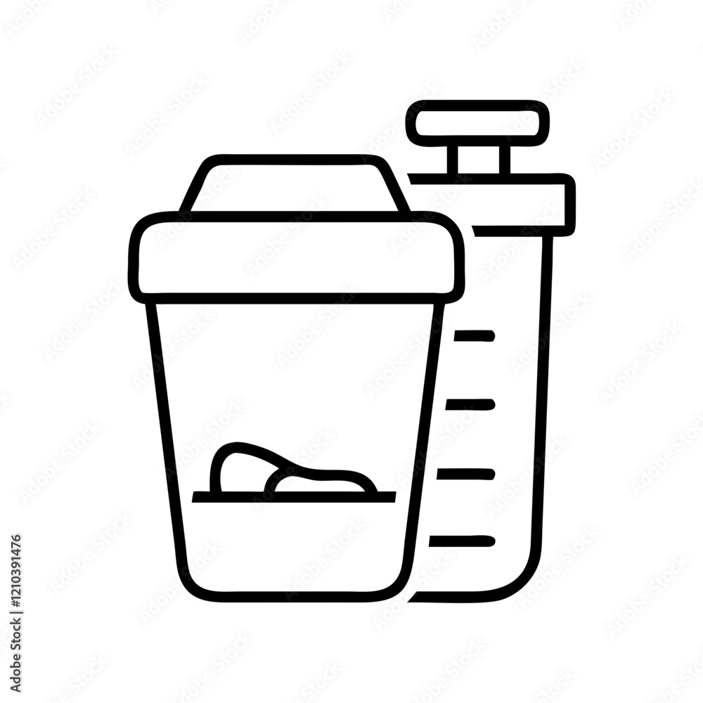 protein shake icon, protein shake line art - simple line art of protein shake, perfect for protein shake logos and icons protein shake icon, protein shake line art - simple line art of protein shake, perfect for protein shake logos and icons