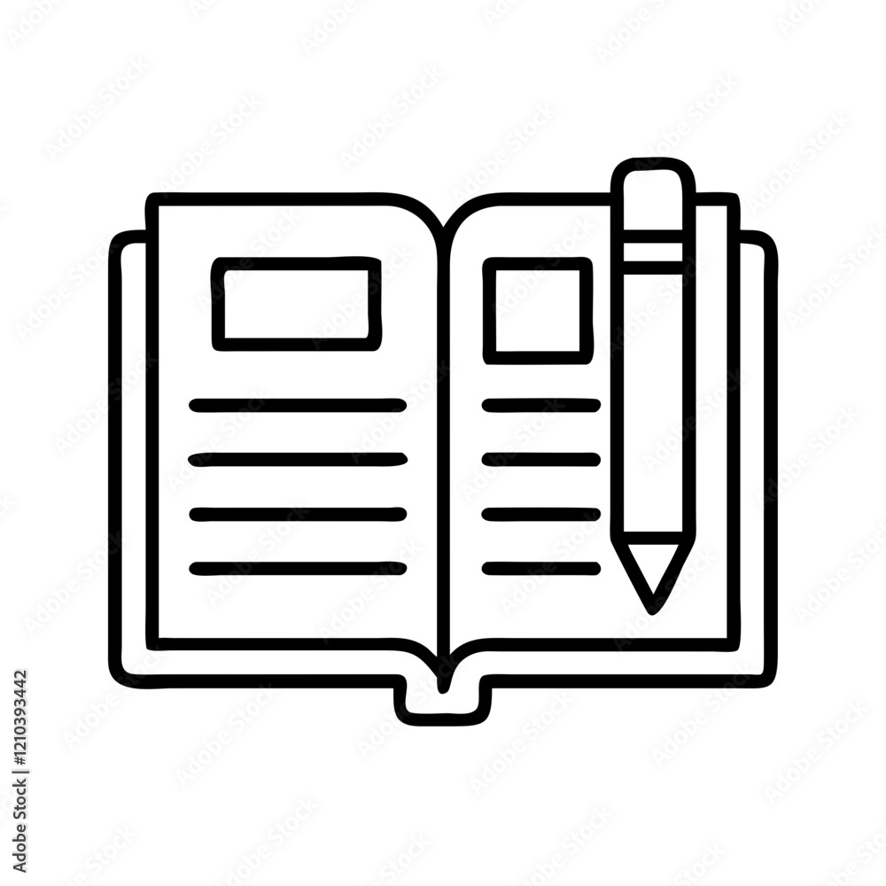 publishing icon, publishing line art - simple line art of publishing, perfect for publishing logos and icons publishing icon, publishing line art - simple line art of publishing, perfect for publishing logos and icons