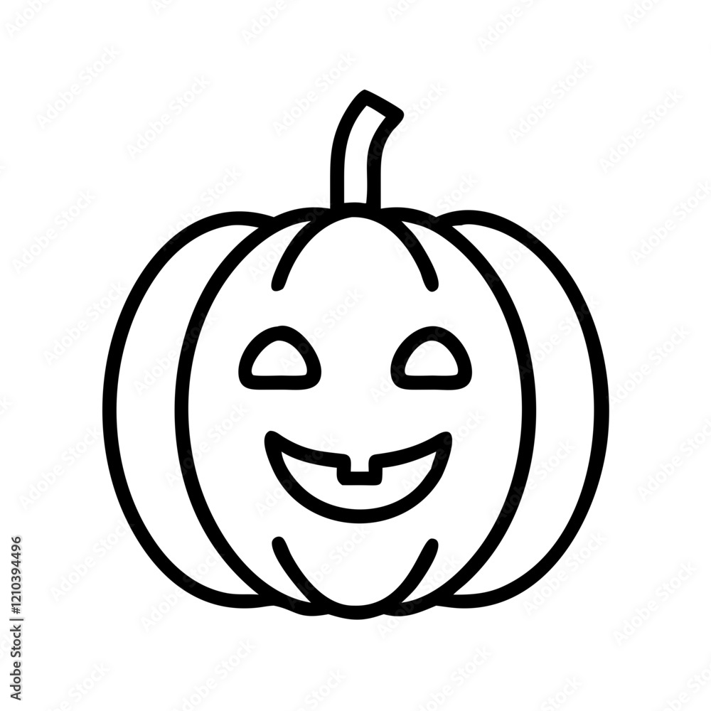 pumpkin icon, pumpkin line art - simple line art of pumpkin, perfect for pumpkin logos and icons pumpkin icon, pumpkin line art - simple line art of pumpkin, perfect for pumpkin logos and icons