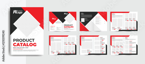 Company product catalogue design template