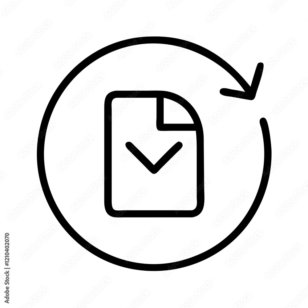restore icon, restore line art - simple line art of restore, perfect for restore logos and icons restore icon, restore line art - simple line art of restore, perfect for restore logos and icons
