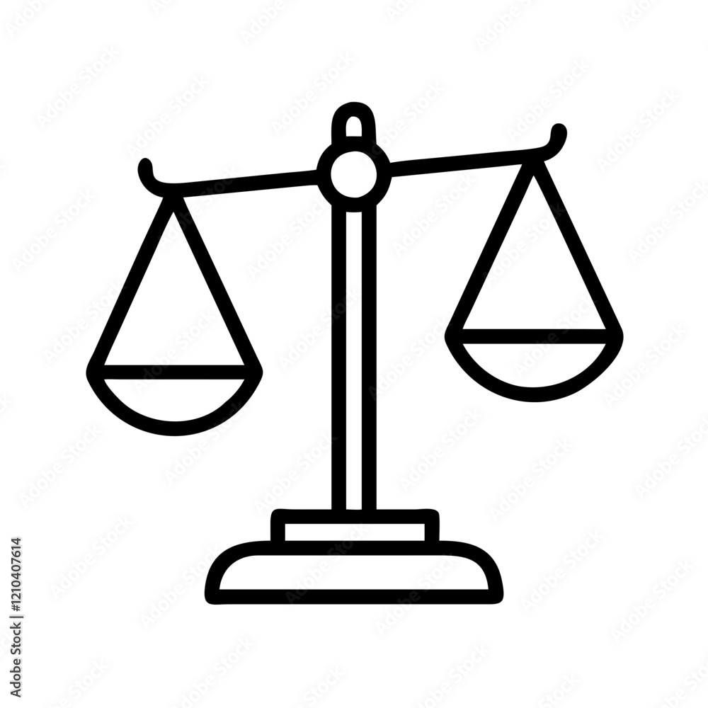 scale of justice icon, scale of justice line art - simple line art of scale of justice, perfect for scale of justice logos and icons scale of justice icon, scale of justice line art - simple line art of scale of justice, perfect for scale of justice logos and icons