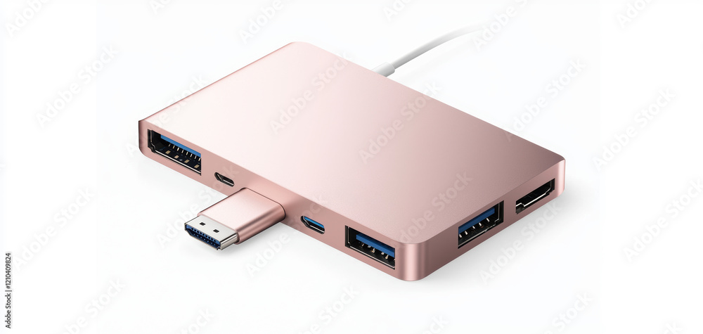 A high-speed portable SSD with a shockproof exterior and USB-C connection displayed on a solid white background, single object