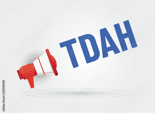 TDAH- Acronyme - Le trouble déficit de l'att,ntion avec ou sans hyperactivité 