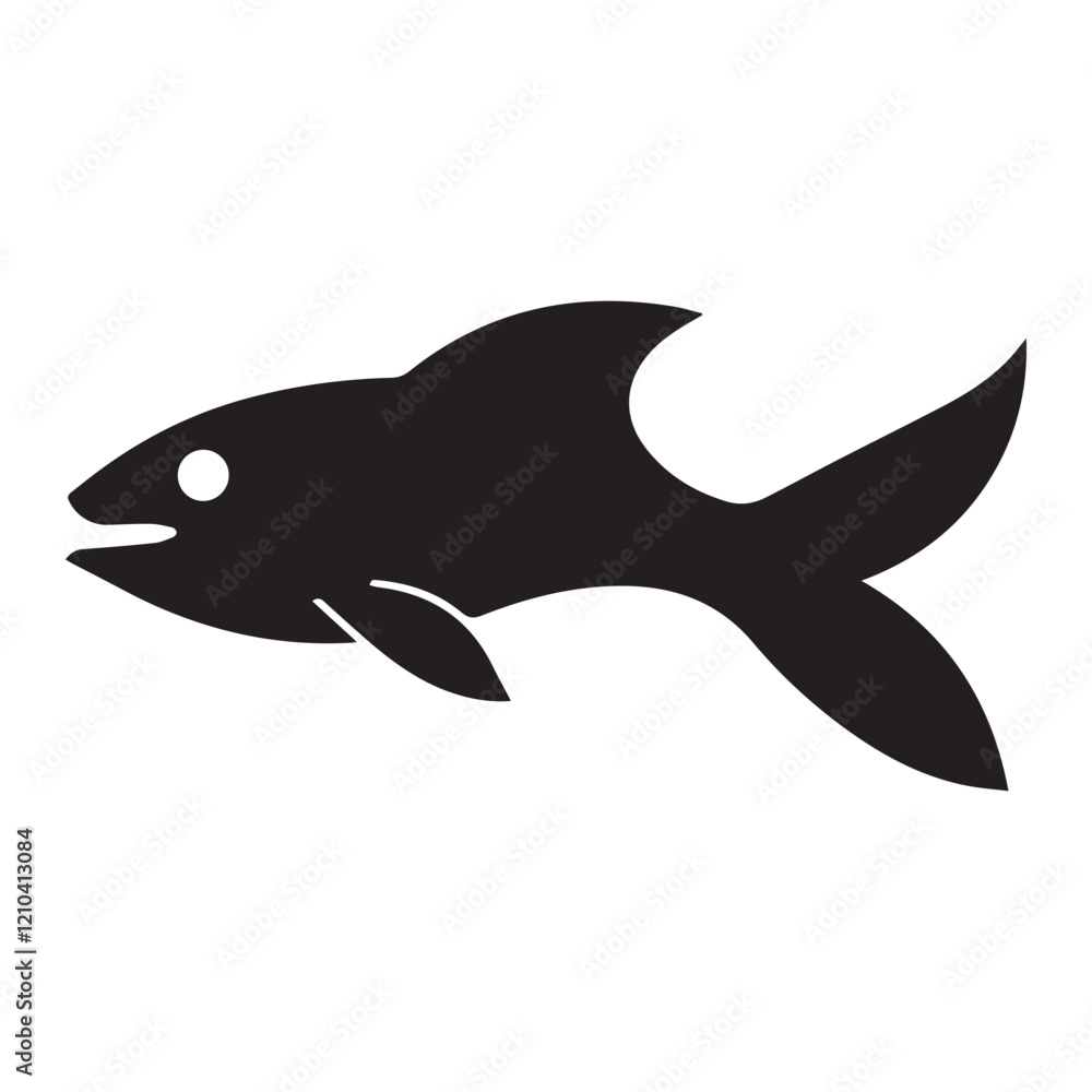 Fototapeta premium dolphin isolated on white