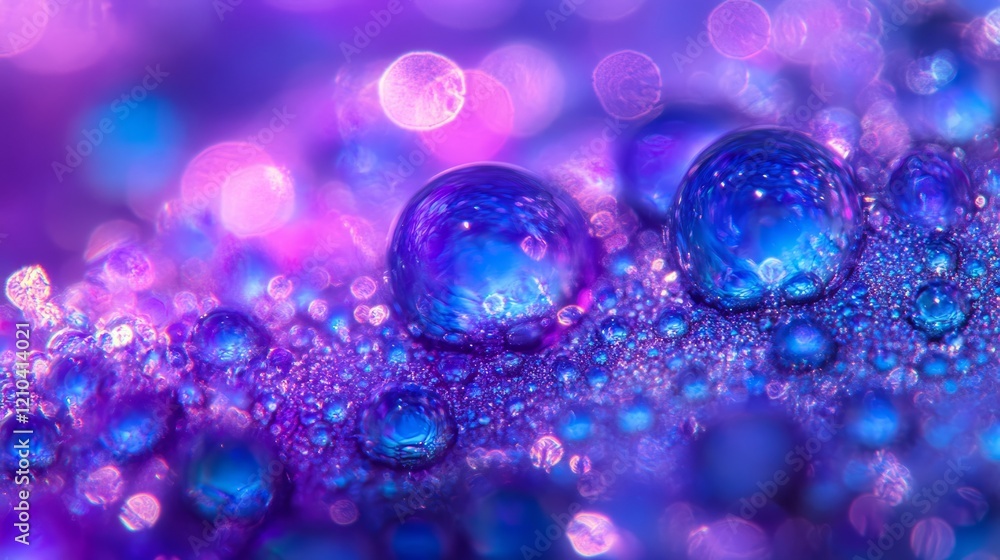 Dynamic purple and blue glowing particles, abstract and vibrant, ethereal and luxurious, soft light and reflections, peaceful and magical, high detail Dynamic purple and blue glowing particles, abstract and vibrant, ethereal and luxurious, soft light and reflections, peaceful and magical, high detail