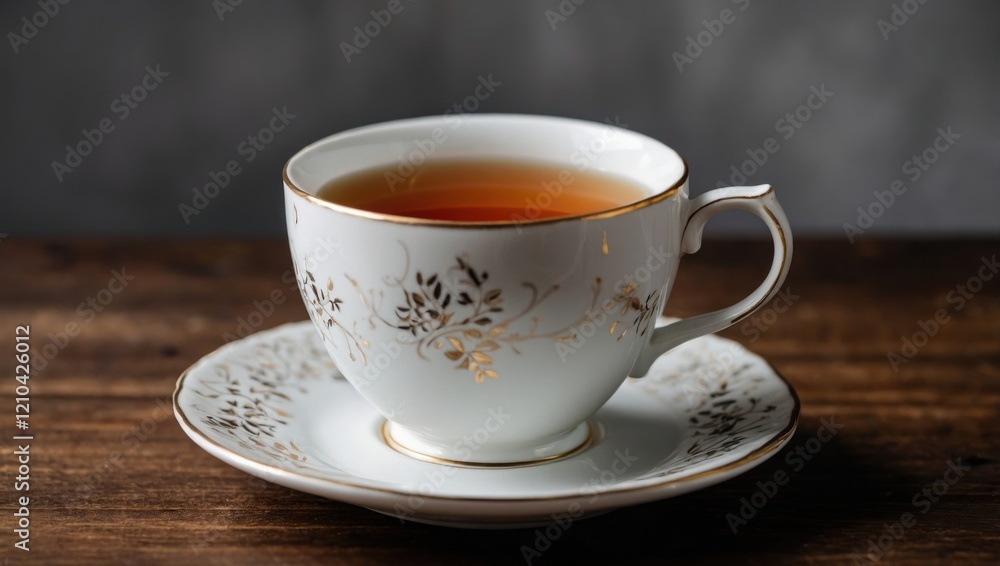 Tea in a white cup Tea in a white cup