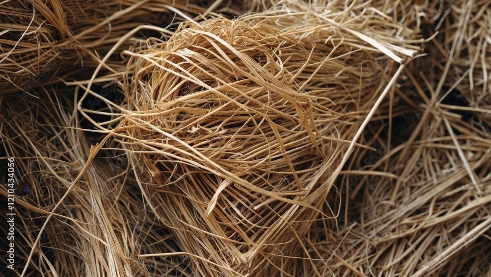 Rich texture of natural dried brown hay Rich texture of natural dried brown hay