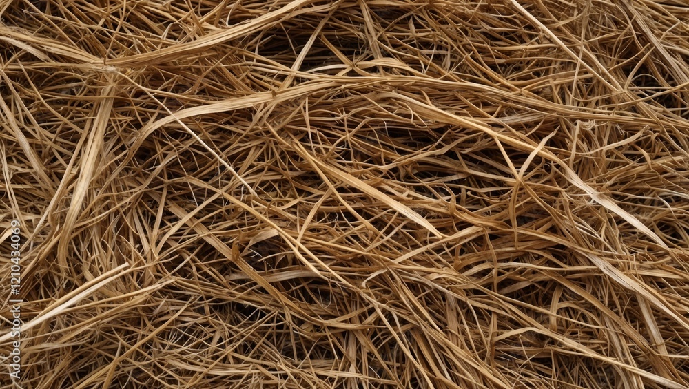 Rich textures of dried brown natural hay Rich textures of dried brown natural hay