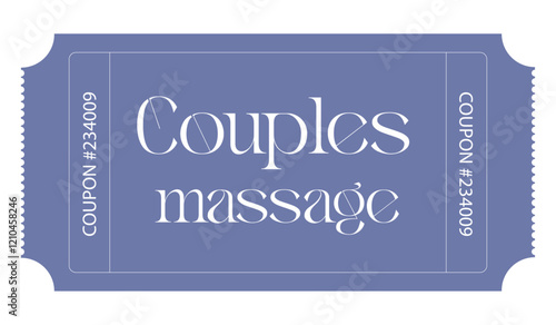 Ticket, Admit one ticket, Massage ticket	