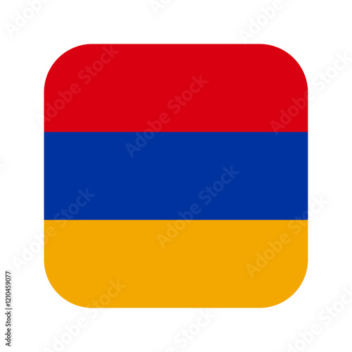 Free Download Armenia flag rounded square icon - GFXLoad