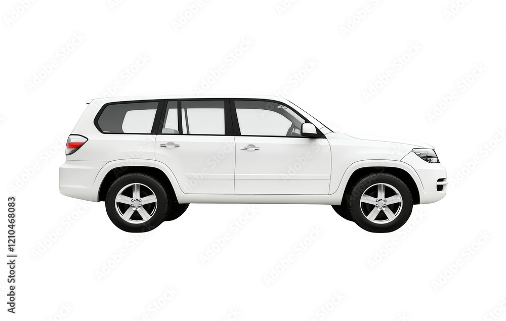 Fototapeta premium car isolated on white