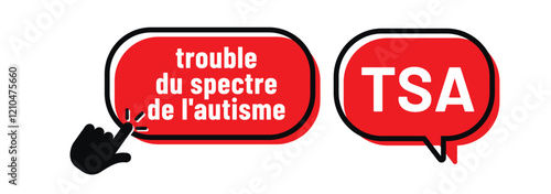 TSA - acronyme - Trouble du spectre de l'autisme