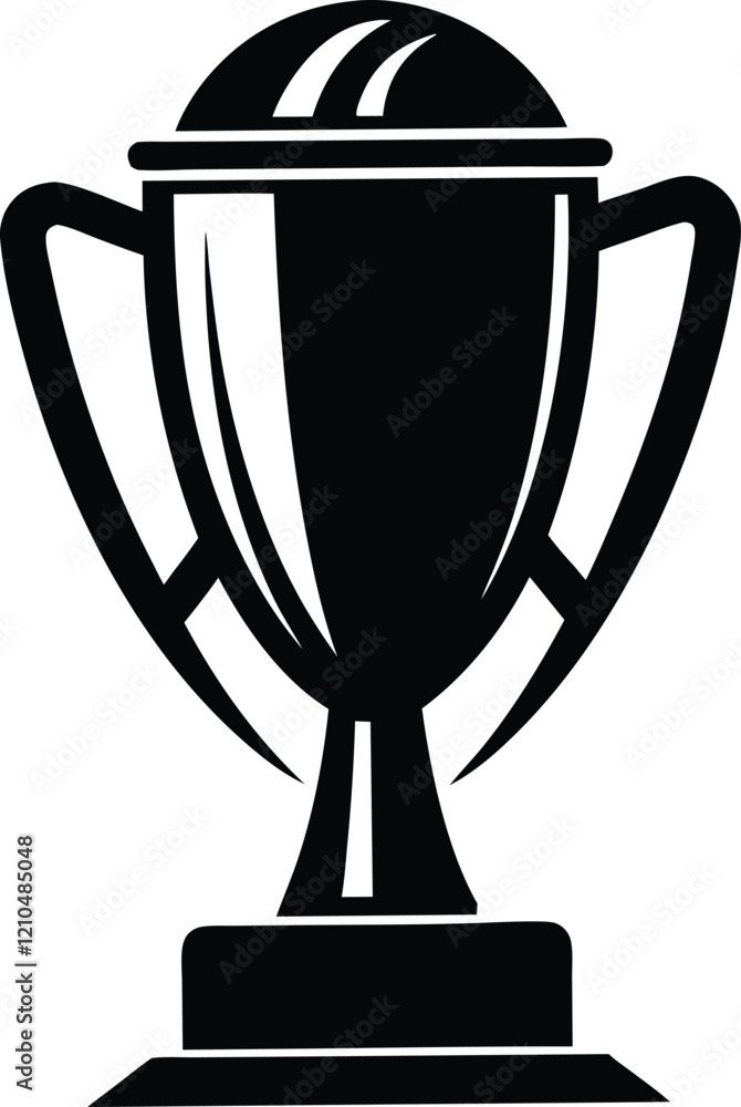 cricket trophy silhouete,cricket trophy black vector icon cricket trophy silhouete,cricket trophy black vector icon