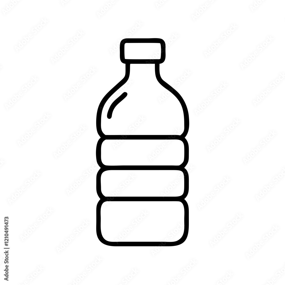 water bottle icon, water bottle line art - simple line art of water bottle, perfect for water bottle logos and icons water bottle icon, water bottle line art - simple line art of water bottle, perfect for water bottle logos and icons