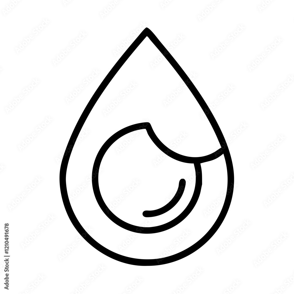 water drop icon, water drop line art - simple line art of water drop, perfect for water drop logos and icons water drop icon, water drop line art - simple line art of water drop, perfect for water drop logos and icons