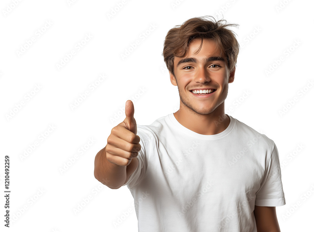 man This is a thumbs up shows man This is a thumbs up shows