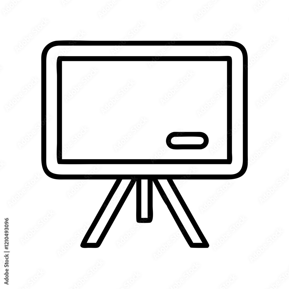 whiteboard icon, whiteboard line art - simple line art of whiteboard, perfect for whiteboard logos and icons whiteboard icon, whiteboard line art - simple line art of whiteboard, perfect for whiteboard logos and icons