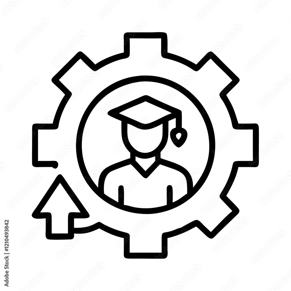 workforce development icon, workforce development line art - simple line art of workforce development, perfect for workforce development logos and icons workforce development icon, workforce development line art - simple line art of workforce development, perfect for workforce development logos and icons
