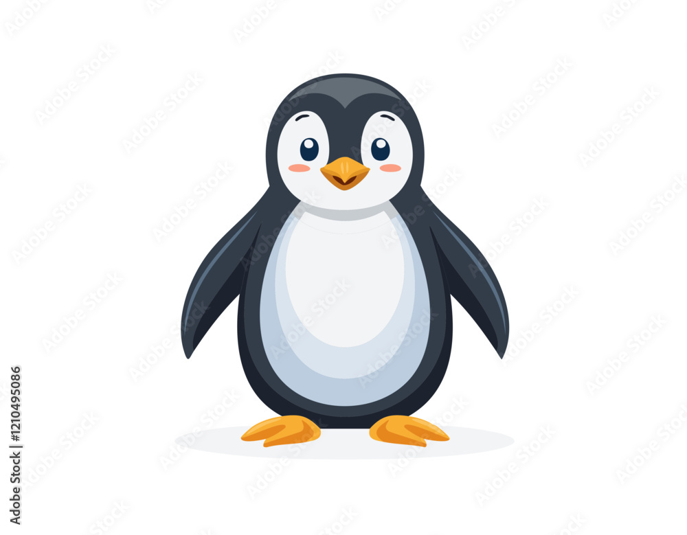 Fototapeta premium cute penguin vector