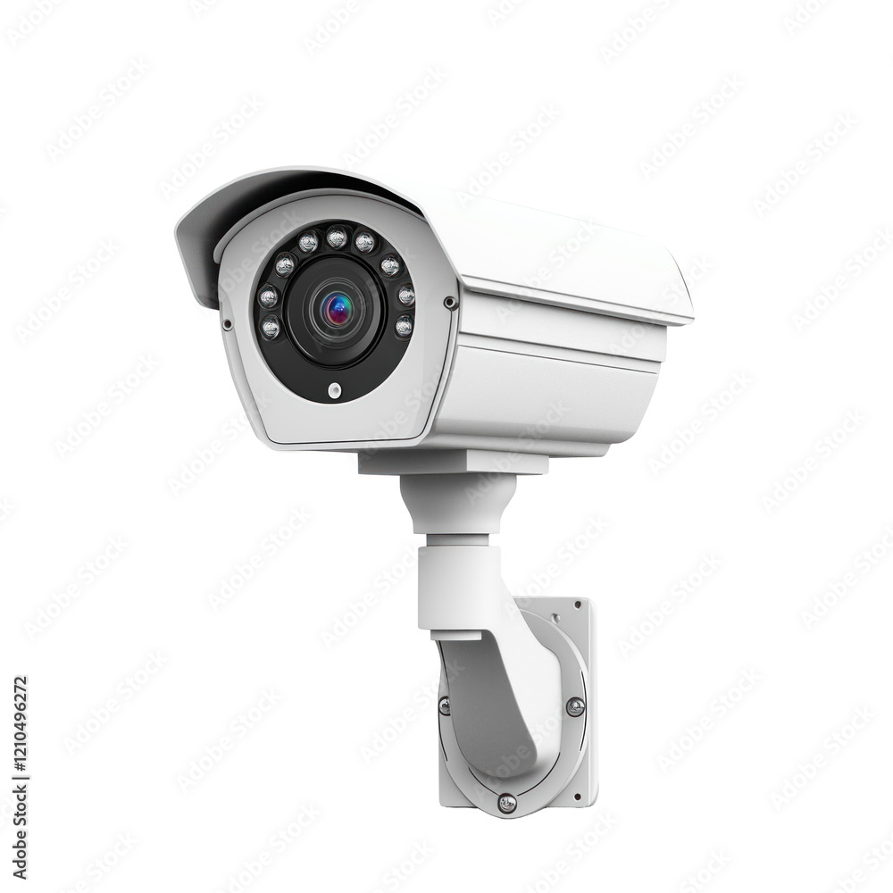 security camera isolated on white security camera isolated on white