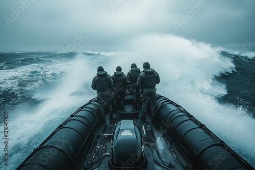 Stormy Seas: A Military RIB Operation