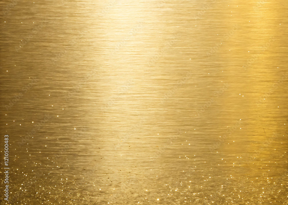 Shiny brass texture with pearl gold gradient and glitter accents Shiny brass texture with pearl gold gradient and glitter accents