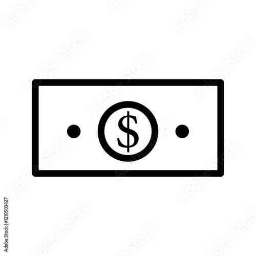 dolar icon vector illustration symbol design
