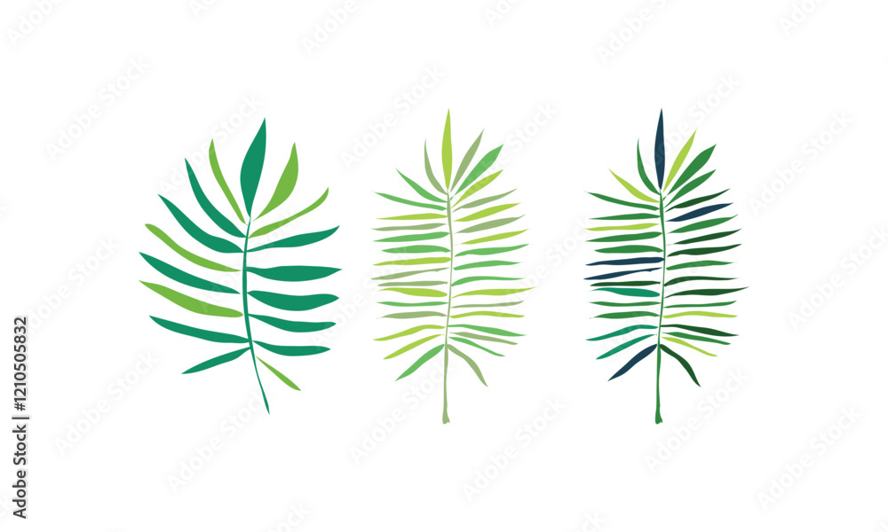 set of leaves set of leaves