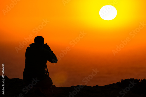 Fotografiando la puesta de Sol