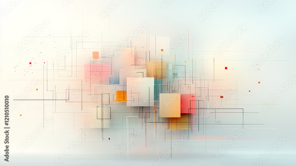 Abstract digital art composition virtual space graphic design modern minimalism aerial view creative expression for digital platforms Abstract digital art composition virtual space graphic design modern minimalism aerial view creative expression for digital platforms