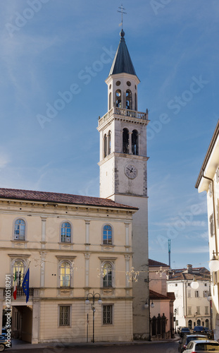 Bell tower of the Duomo di Sant'Ilario e Taziano, Gorizia photo